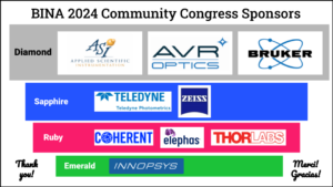 Sponsors for BINA 2024 Community Congress